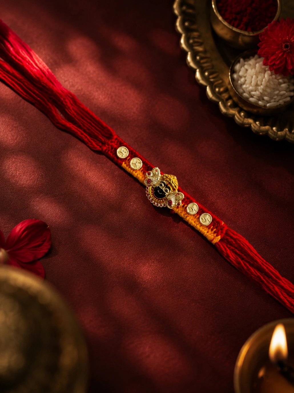 Khatu shyam 4 flower 